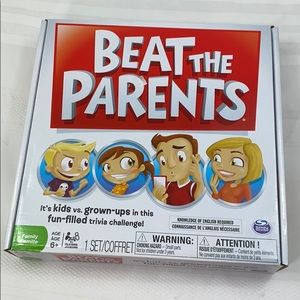 Beat The Parents Trivia Board Game New 6 Up